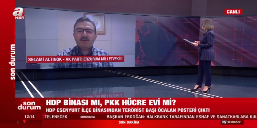 Altınok'tan, HDP'li Hasip Kaplan'a canlı yayında sert tepki.