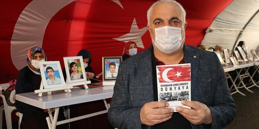 Evlat nöbetindeki baba Diyarbakır annelerinin yaşadıklarını kitaplaştırdı