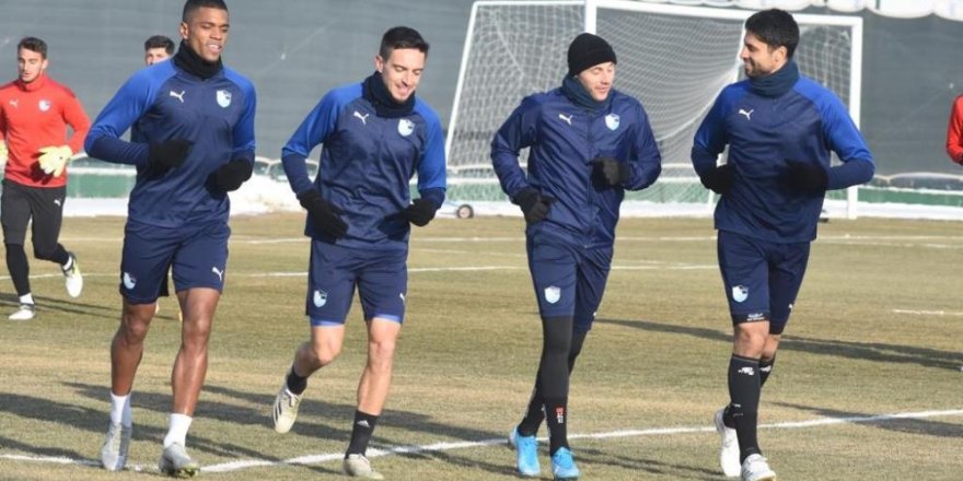 Erzurumspor MKE Ankaragücü hazırlıklarını sürdürdü