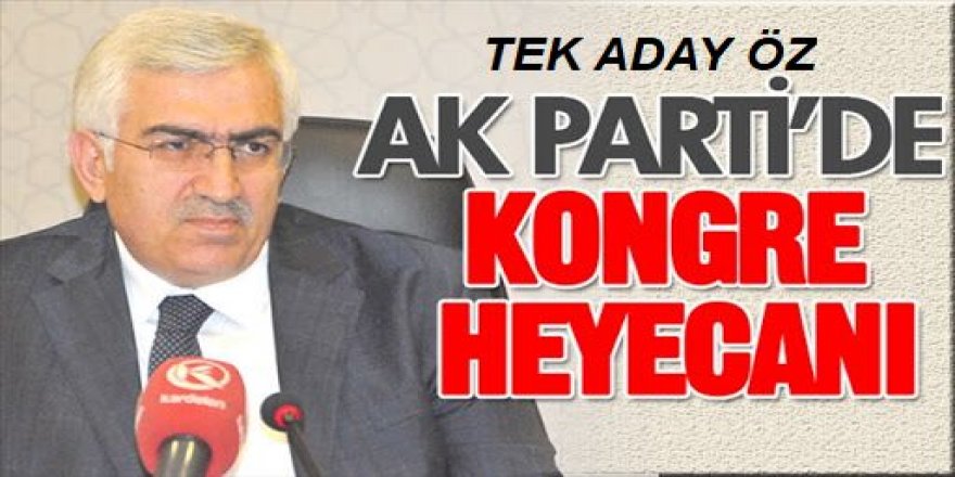 AK Parti’de kongre heyecanı