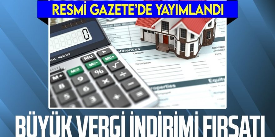 İnşaat taahhüt işlerinde KDV yüzde 1'e düşürüldü!