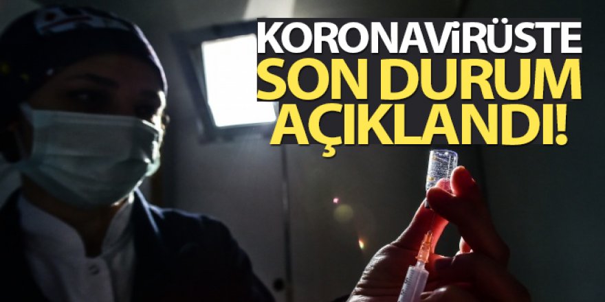 Son 24 saatte 6.871 koronavirüs vakası tespit edildi