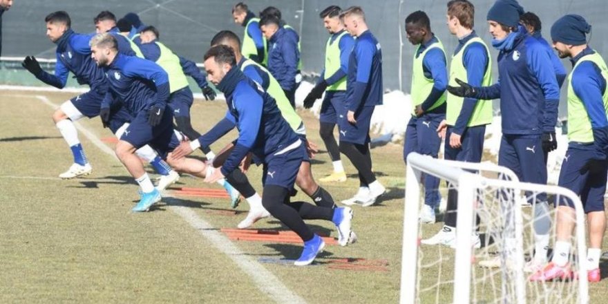 Erzurumspor, Sivasspor hazırlıklarını tamamladı