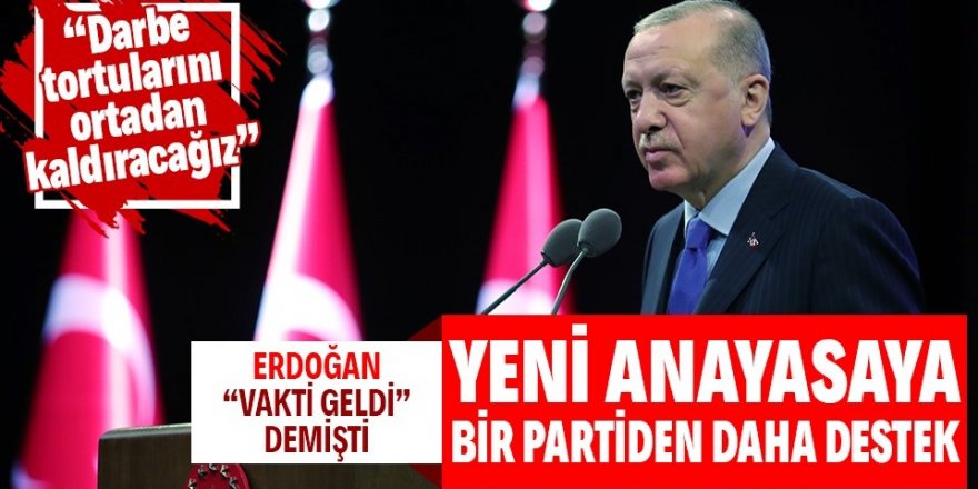 Erdoğan'ın yeni anayasa çağrısına bir destek de BBP'den
