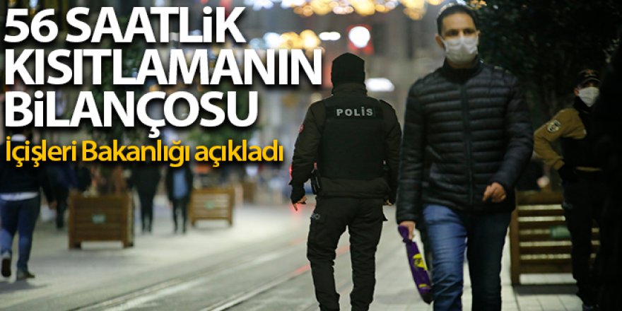 İçişleri Bakanlığından sokağa çıkma kısıtlaması açıklaması