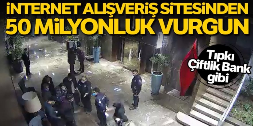 50 milyon liralık “Çiftlik Bank” tarzı vurguna Beşiktaş polisinden darbe