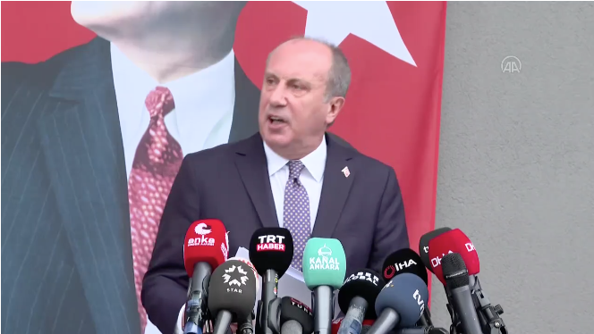 Muharrem İnce istifa kararını duyurdu