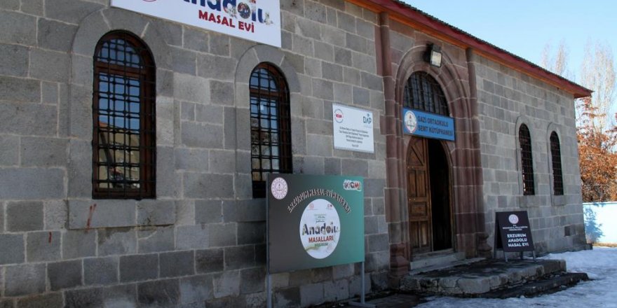 Erzurum Masal Evi çocuklara kapısını açtı