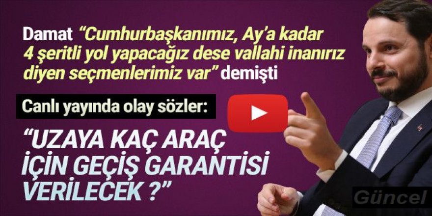 ''Uzaya kaç araç için geçiş garantisi verilecek ?''