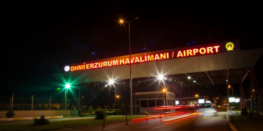 Erzurum hava ulaşımında pozitif seyir