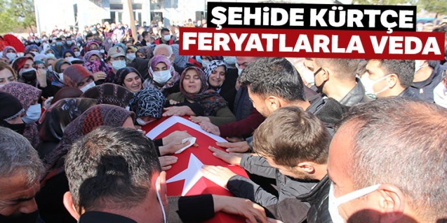 Şehit yakınları tabutun başında 'şehitler ölmez vatan bölünmez' sloganı attı