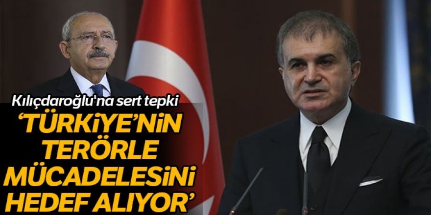 Sözcü Çelik'ten Kılıçdaroğlu’nun sözlerine sert tepki