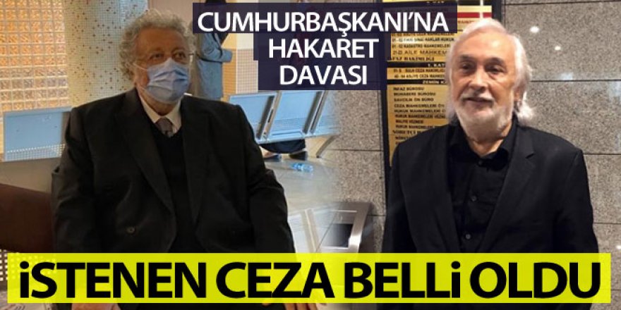 Metin Akpınar ve Müjdat Gezen'in ‘Cumhurbaşkanına hakaret' davası başladı