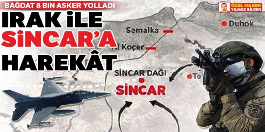 Irak ve Sincar'a harekât hazırlığı