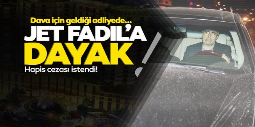 Jet Fadıl'a dolandırıcısın dayağı!