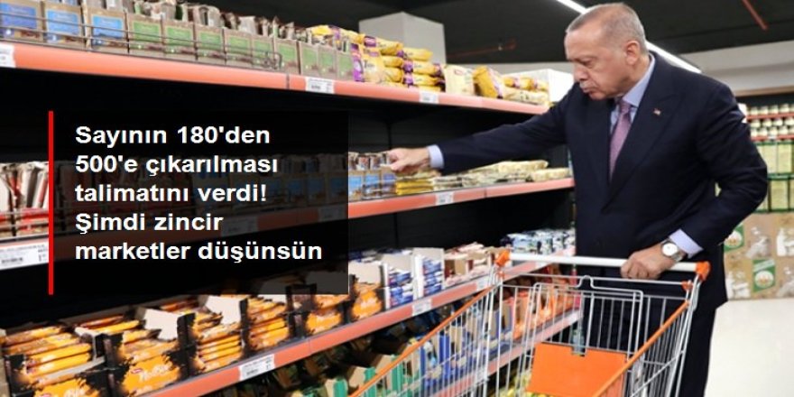 Tarım Kredi marketlerinin sayısı artırılacak