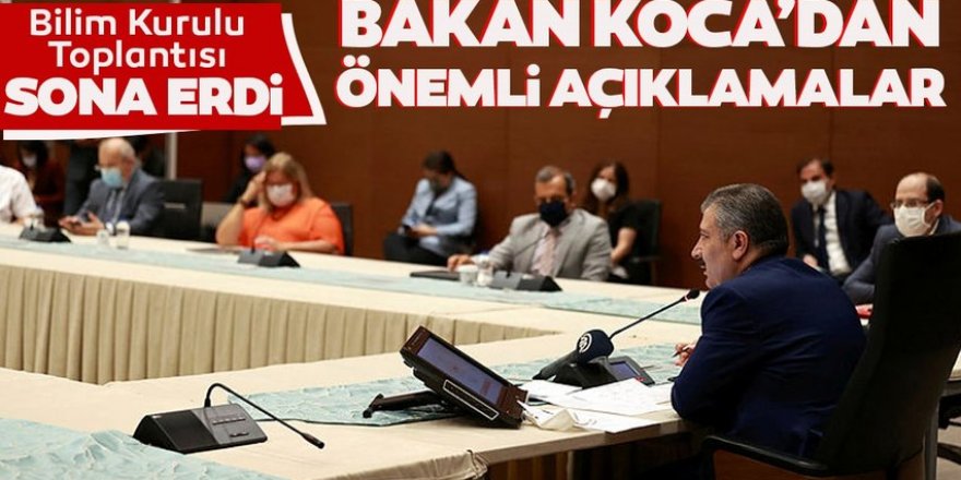 Sağlık Bakanı Koca: Yerinde karar dönemine geçiyoruz