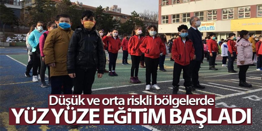 Doğu'da yüz yüze eğitim başladı