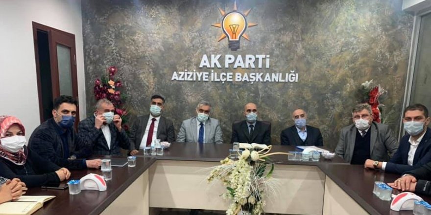 Büyükşehir’in kurmayları Aziziye ilçesindeydi