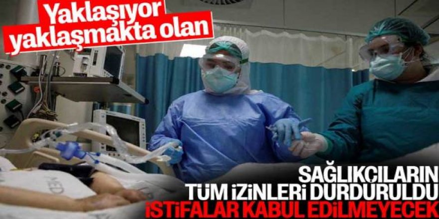 Sağlık Bakanlığı doktorların istifa etmesini yasakladı