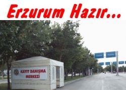 Erzurum'a kayıt akını!..