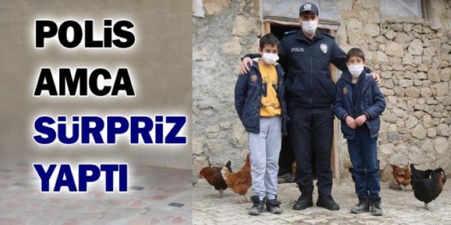 Erzurum Polisinden girişimci çocuklara tavuk desteği