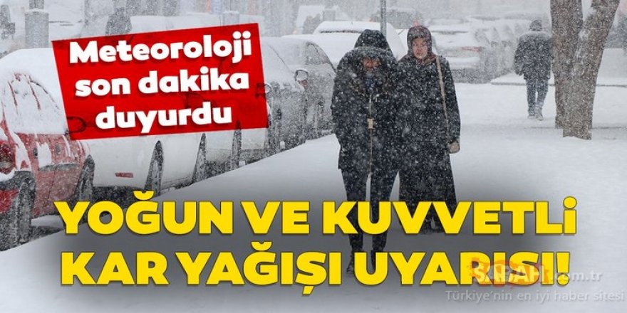 Doğu Anadolu'da 6 ilde karla karışık yağmur ve kar yağışı etkili olacak
