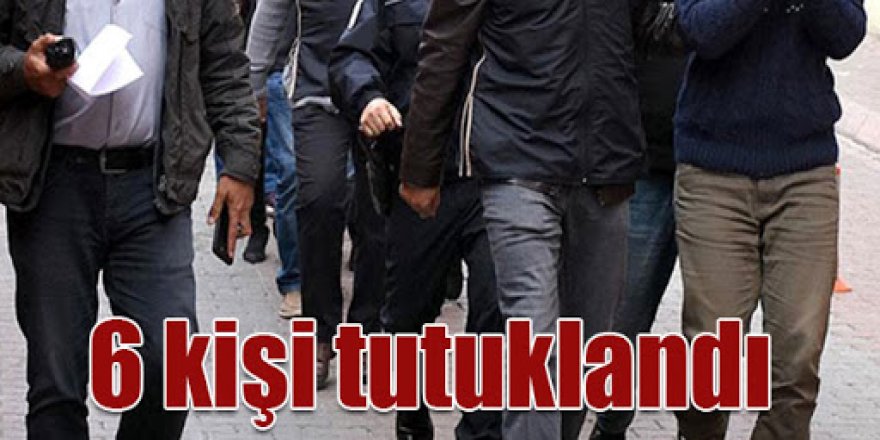 Erzurum'da çeşitli suçlardan aranan 6 şüpheli tutuklandı