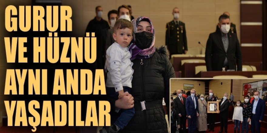 Gurur ve hüznü aynı anda yaşadılar