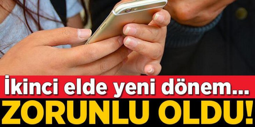 İkinci el cep telefonunda yeni dönem