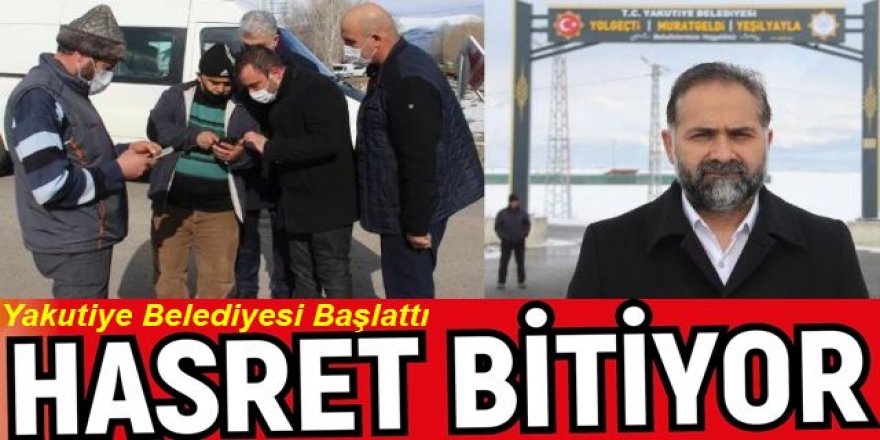 Yakutiye hasret giderecek!