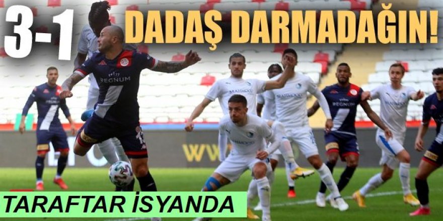 FT Antalyaspor: 3 - BB Erzurumspor: 1
