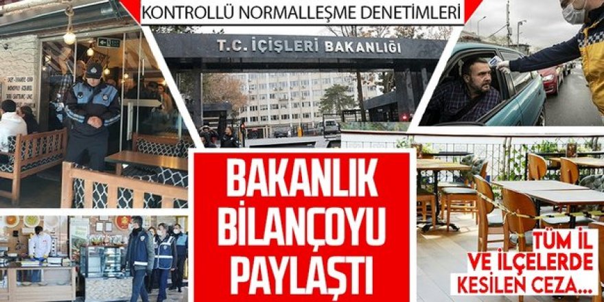 3 bin 847 işletme ve kişiye idari işlem uygulandı