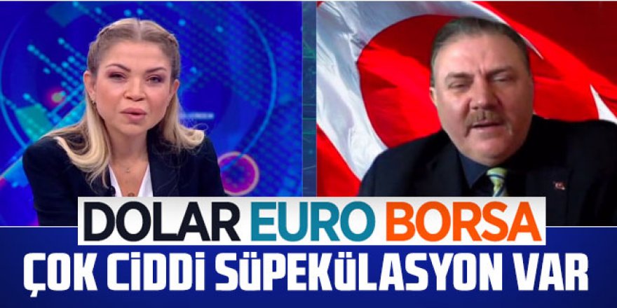 Yiğit Bulut: ''Çok ciddi süpekülasyon var''