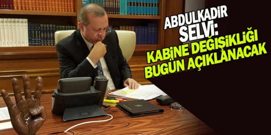 Kabine değişikliğiyle ilgili flaş iddia! 'Bugün açıklanacak'