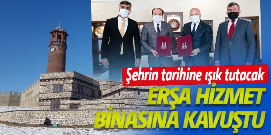 ERŞA hizmet binasına kavuştu