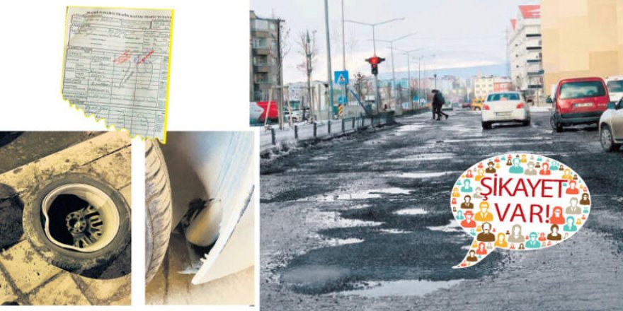 ERZURUM’A BOZUK YOLLAR YAKIŞMIYOR