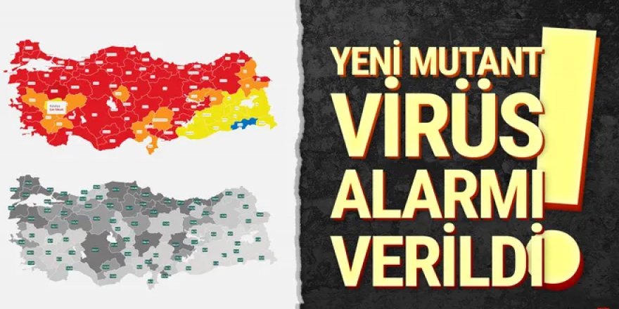Türkiye'de yeni ''mutant virüs'' alarmı!
