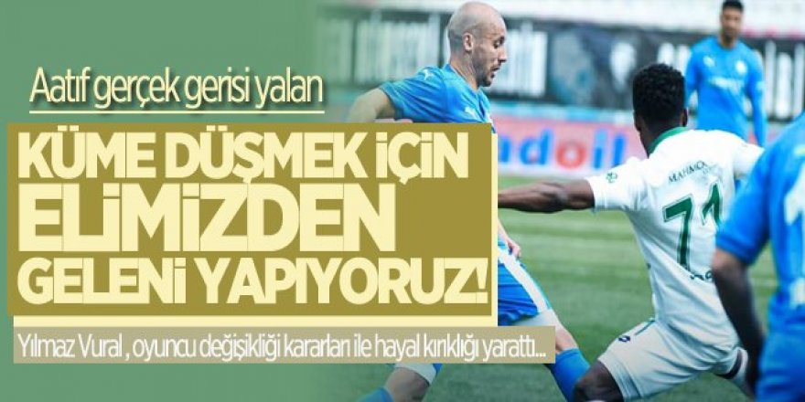 BB Erzurumspor aşırı hızla kümeye gidiyor