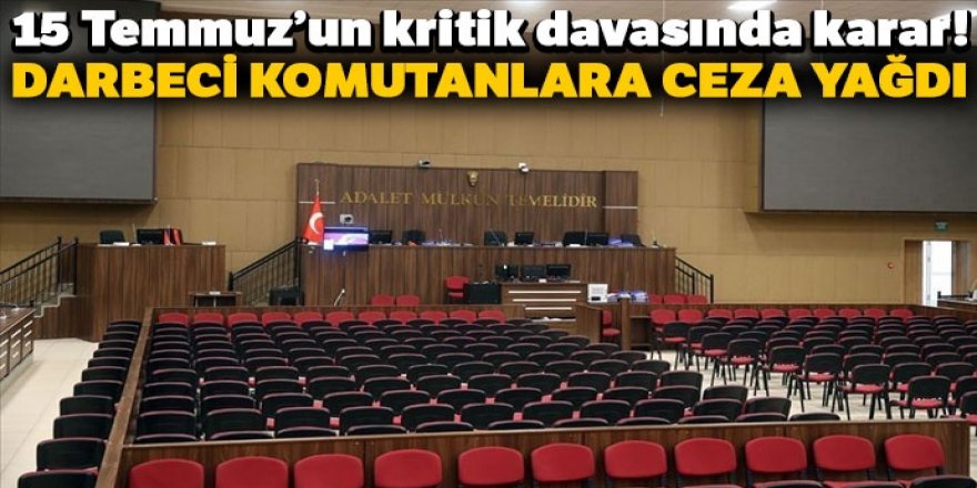 Cumhurbaşkanlığı Muhafız Alayı'ndaki eylemlere ilişkin davada karar açıklandı