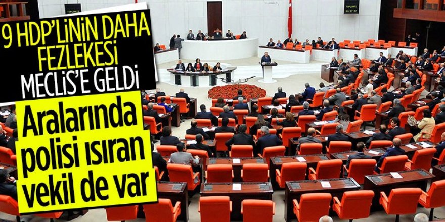 HDP ve DBP'li 11 milletvekili hakkındaki 14 fezleke TBMM'de
