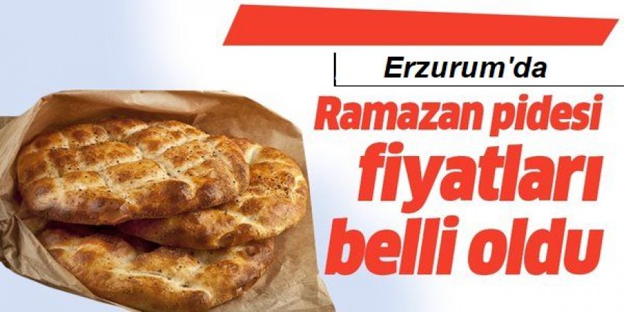 Ramazan Pidesi Fiyatı Belli Oldu