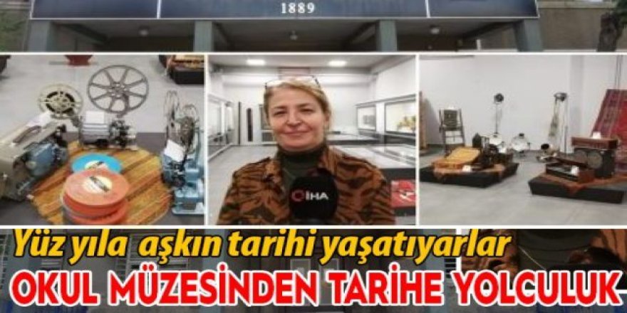 Erzurum'un asırlık lisesindeki müze, eserleriyle tarihe ışık tutuyor