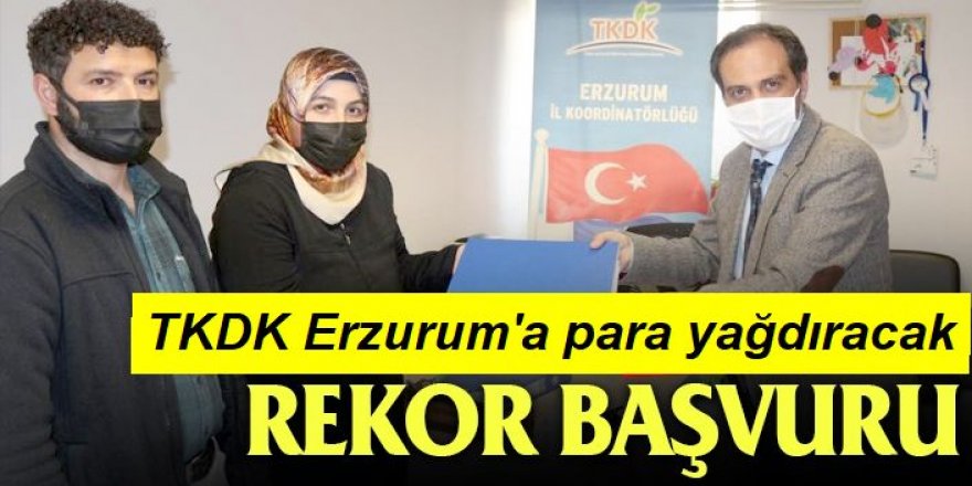 Erzurum TKDK’ya rekor hibe başvurusu!