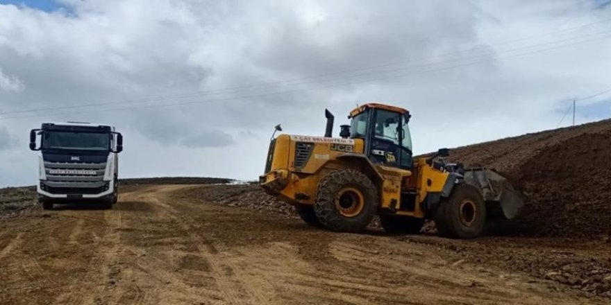 Çat Belediyesi'nden hizmette bahar seferberliği