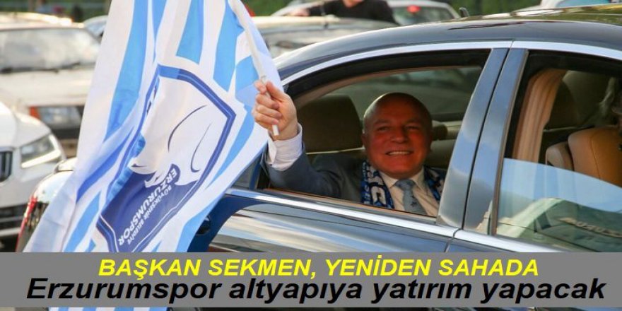 Erzurumspor altyapıya yatırım yapacak