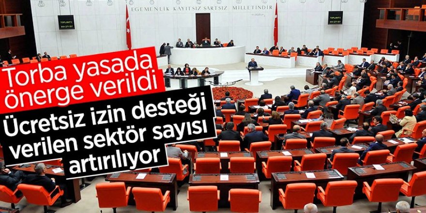 Ücretsiz izin desteği verilen sektör sayısı artırılıyor