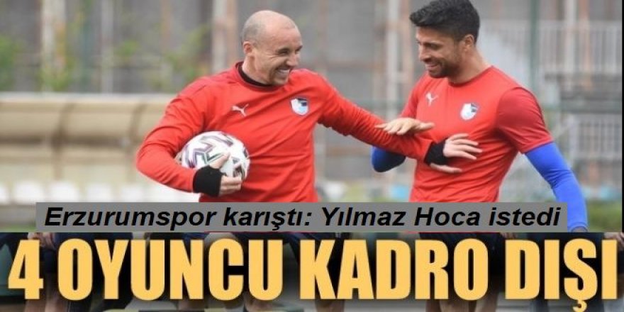 Erzurumspor’da Beşiktaş maçı sonrası deprem!