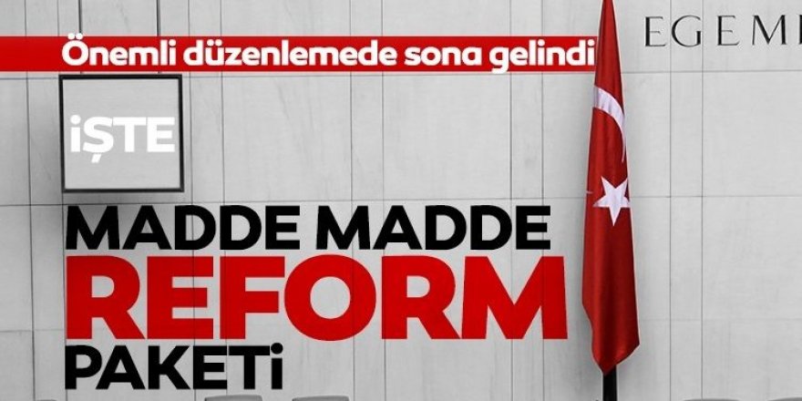 Yerel yönetim reformunda sona gelindi!