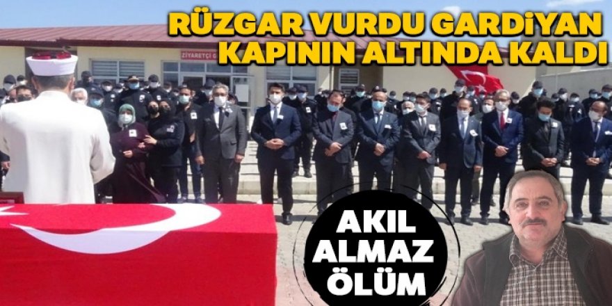 Erzurumlu Gardiyan, demir kapının altında kalarak can verdi